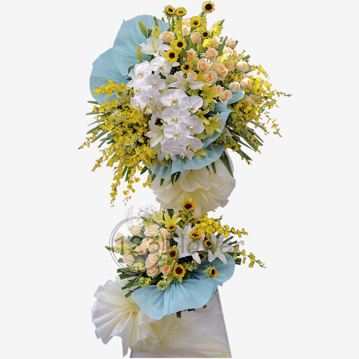 Kệ Hoa Chúc Mừng 84