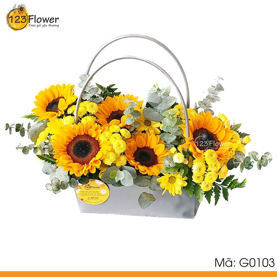 Giỏ hoa 103