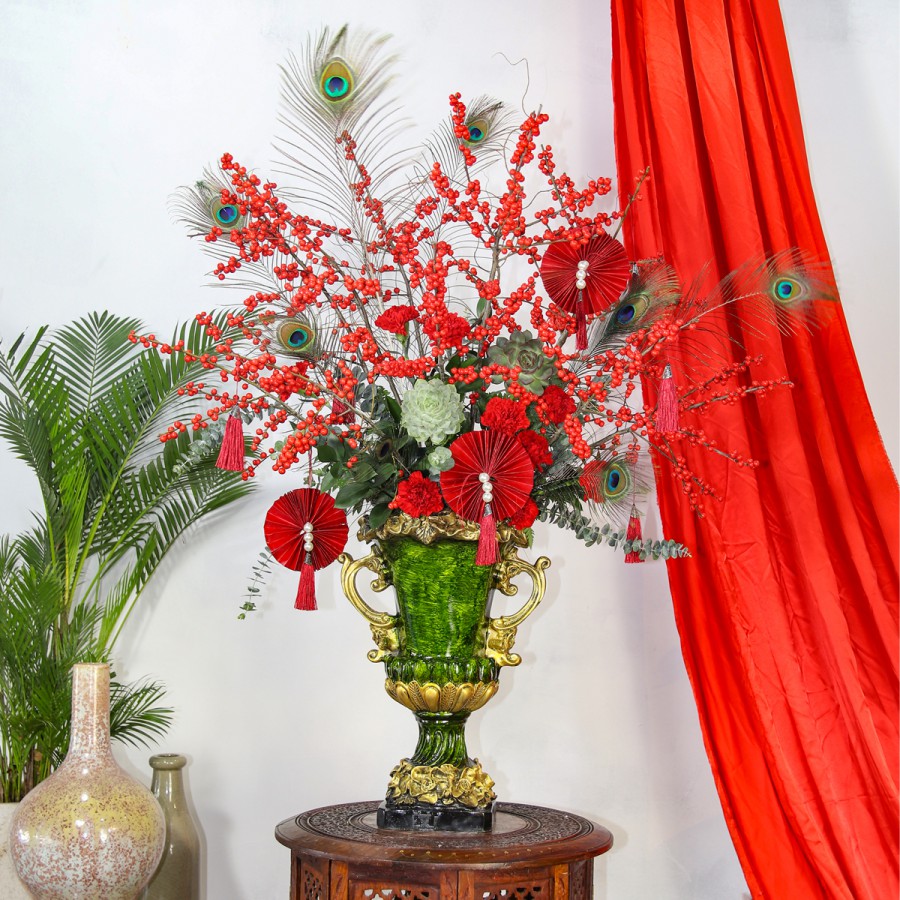 I0129 | Bình hoa Tết 129