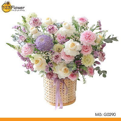 G0290 | Giỏ hoa 290