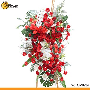 CM0224 | Kệ hoa chúc mừng 224