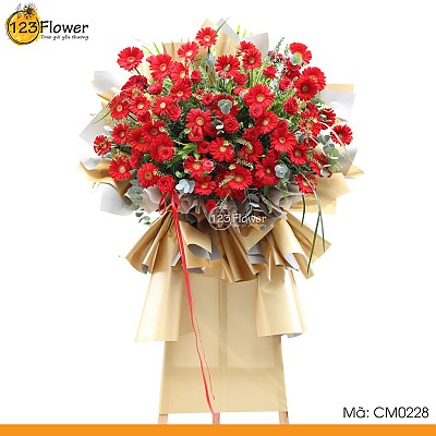 CM0228 | Kệ hoa chúc mừng 228