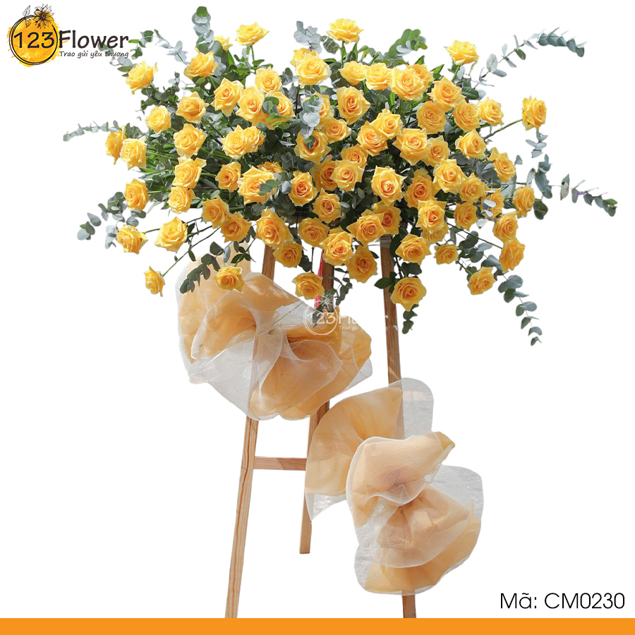 CM0230 | Kệ hoa chúc mừng 230
