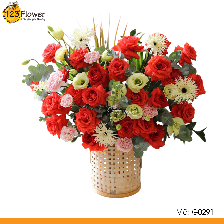 G0291 | Giỏ hoa 291