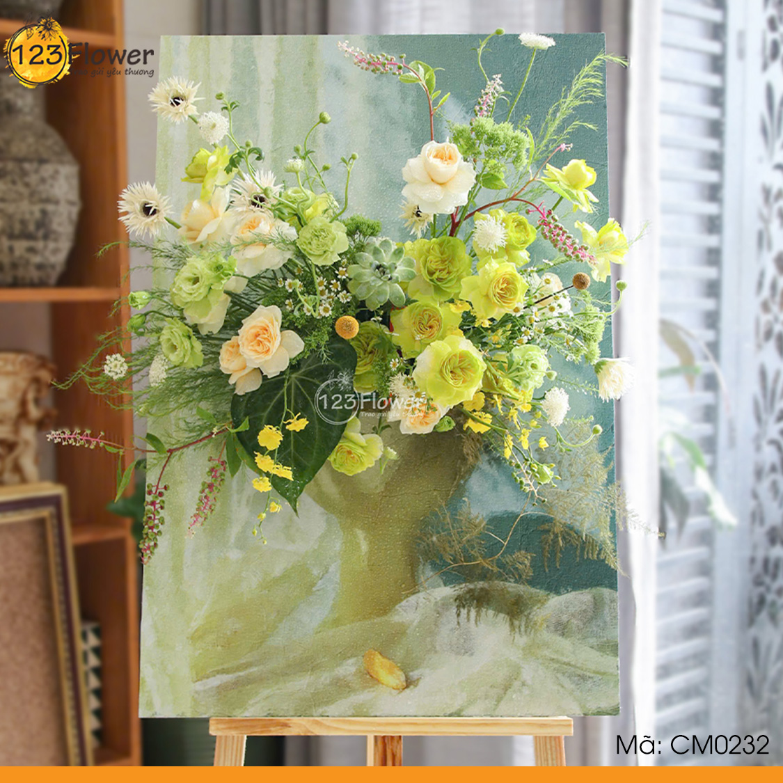 CM0232 | Kệ hoa tranh 232