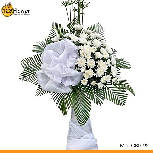 CB0092 | Kệ hoa chia buồn 92