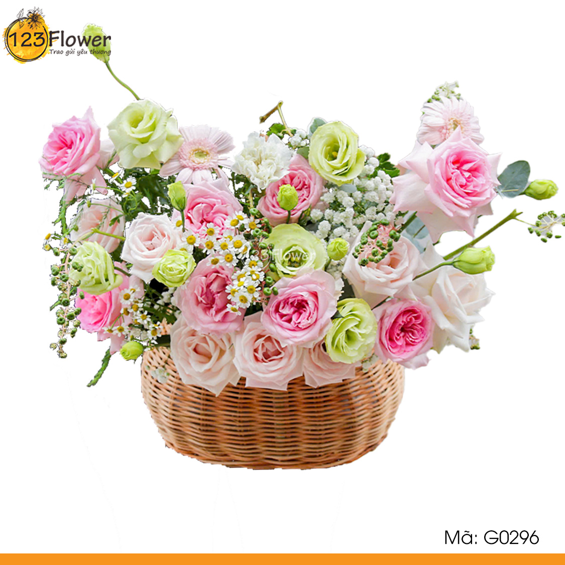 G0296 | Giỏ hoa 296