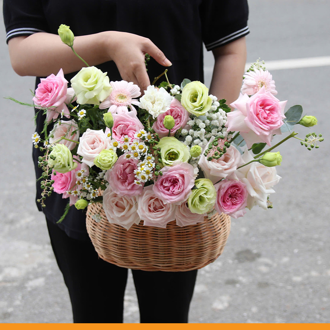 G0296 | Giỏ hoa 296