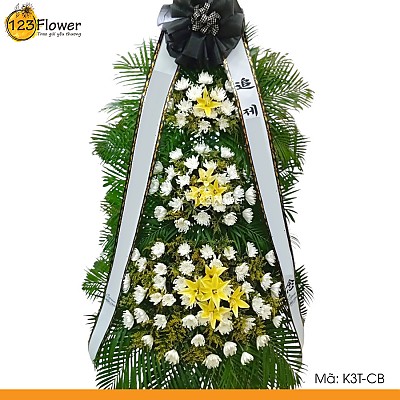 K3T-CB | Kệ chia buồn 3 tầng Hàn Quốc