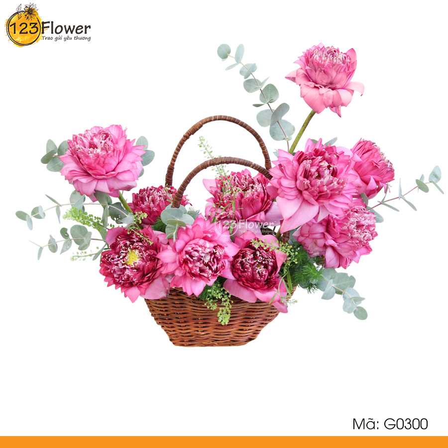 G0300 | Giỏ hoa 300