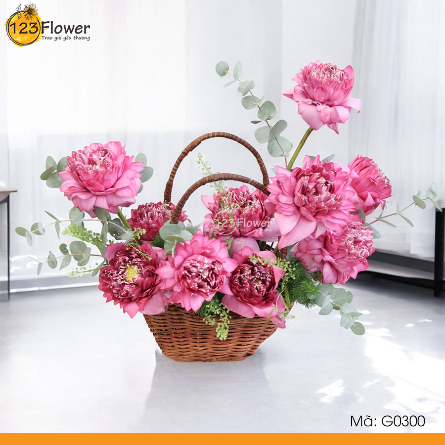 G0300 | Giỏ hoa 300