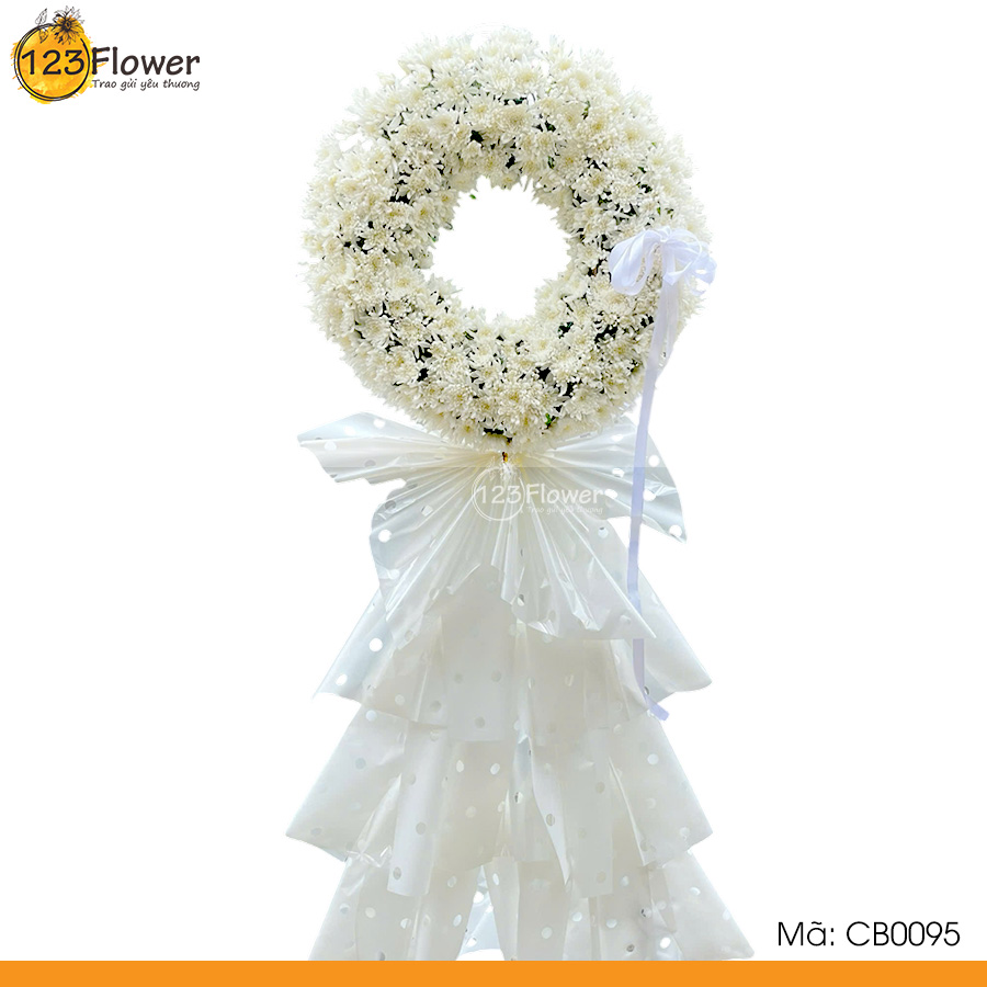 CB0095 | Kệ hoa chia buồn 95