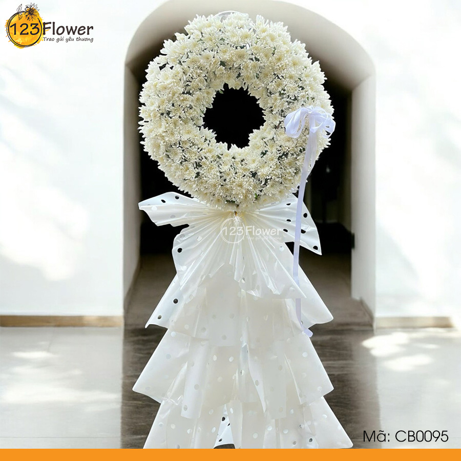 CB0095 | Kệ hoa chia buồn 95