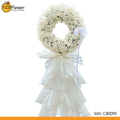 CB0095 | Kệ hoa chia buồn 95