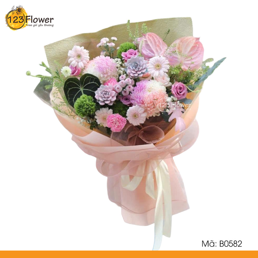 B0582 | Bó hoa 582
