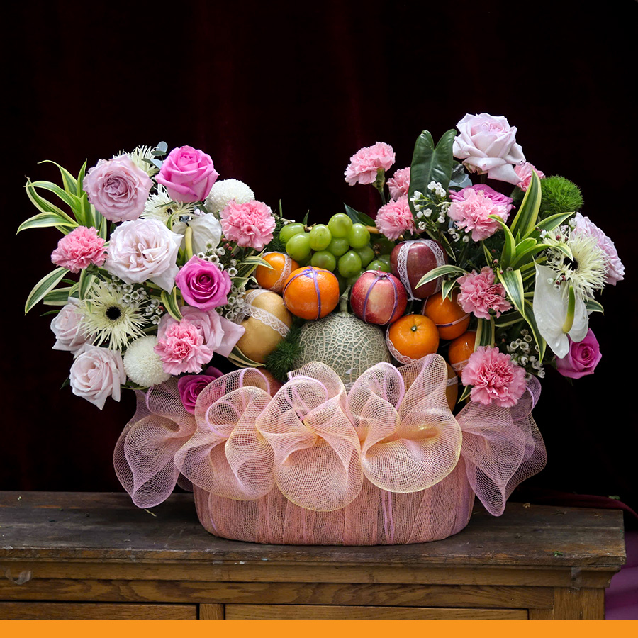 G0310 | Giỏ hoa và trái cây 310