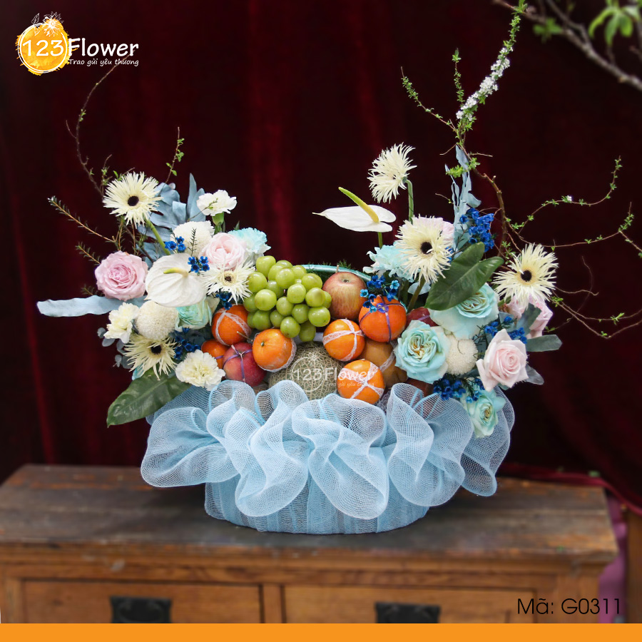G0311 | Giỏ hoa 311
