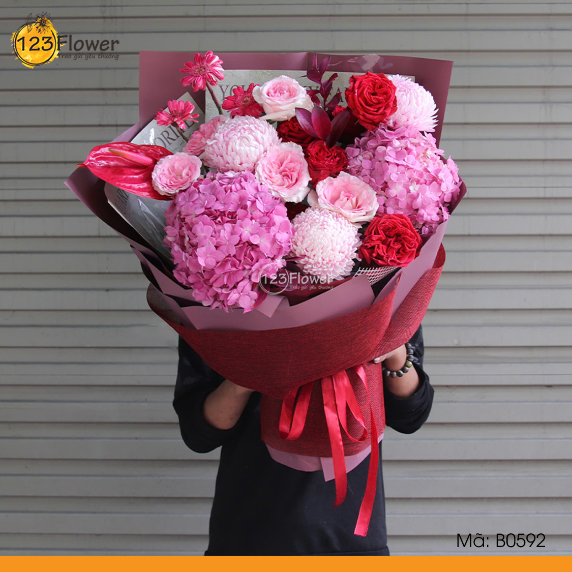 B0592 | Bó hoa 592