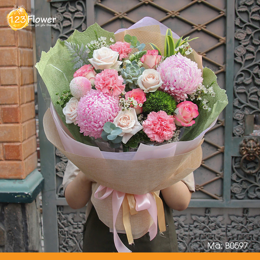 B0597 | Bó hoa 597