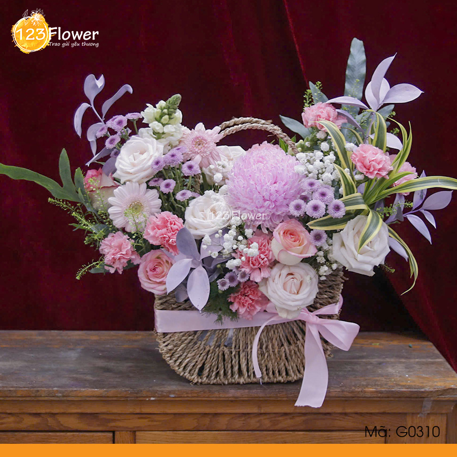 G0310 | Giỏ hoa 310