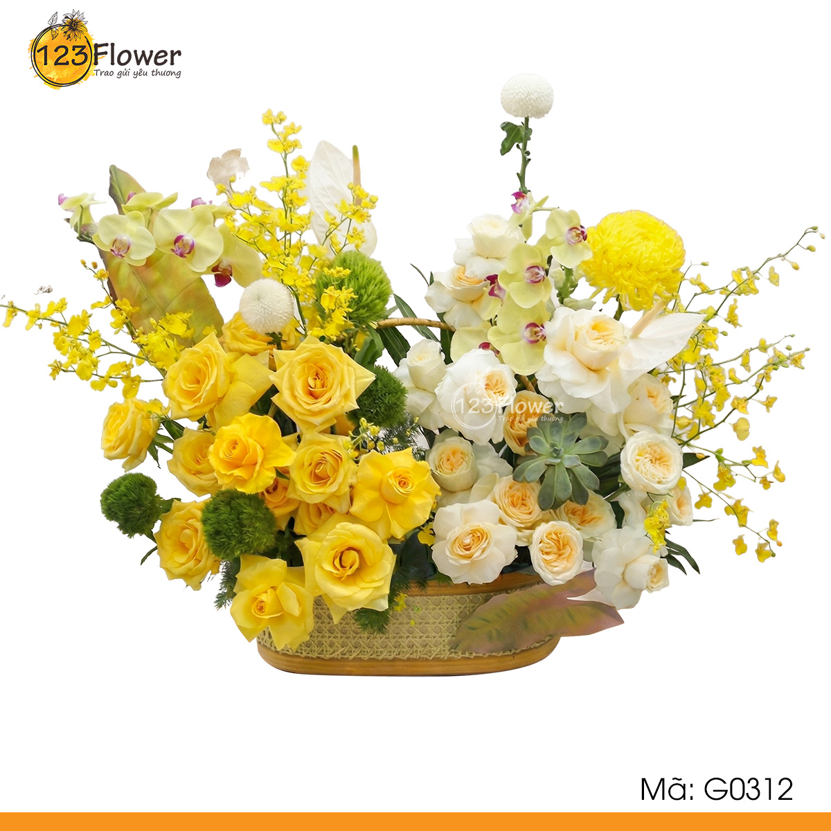 G0312 | Giỏ hoa 312