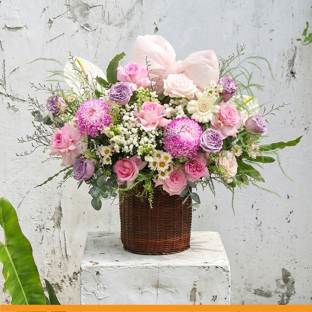 G0319 | Giỏ hoa 319