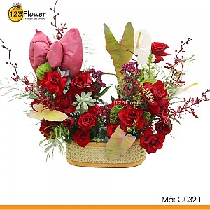 G0320 | Giỏ hoa 320