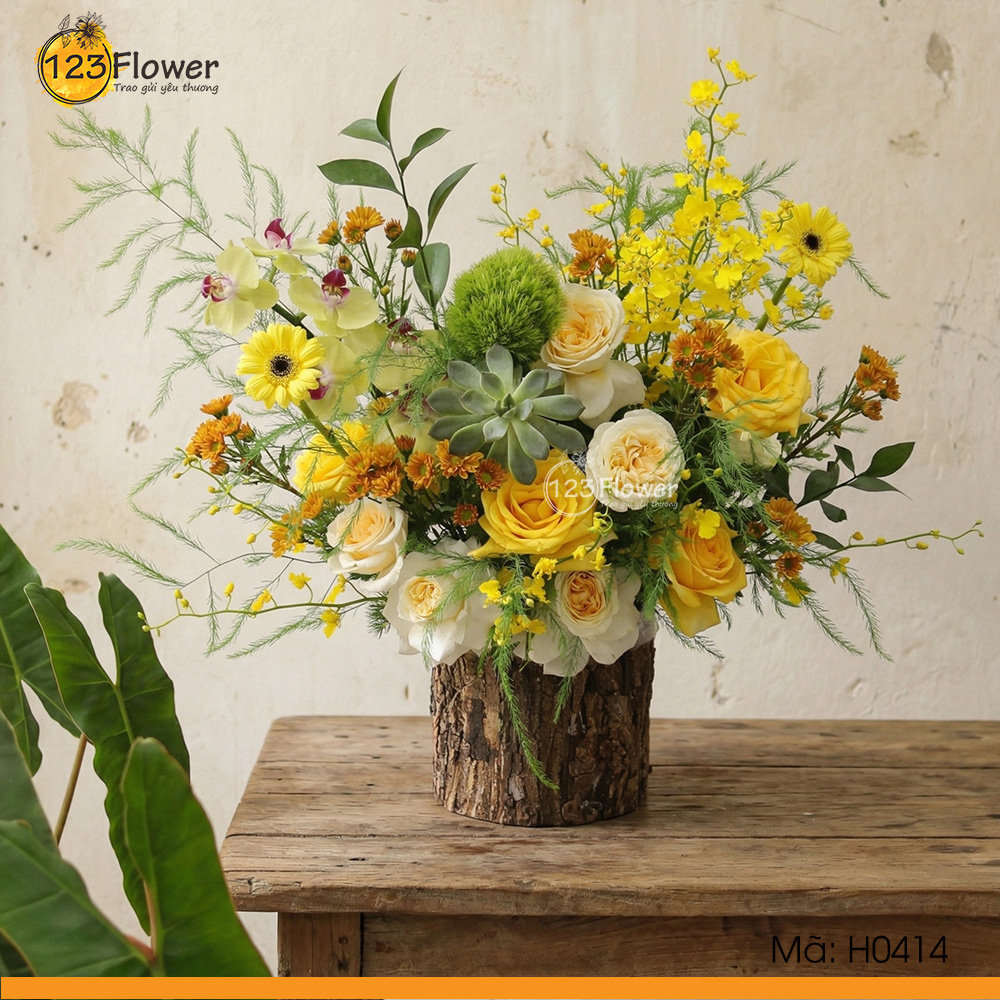 H0414 | Hộp hoa 414