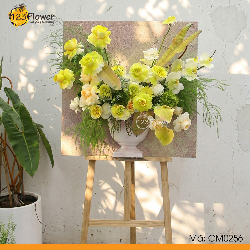 CM0256 | Kệ hoa chúc mừng 256