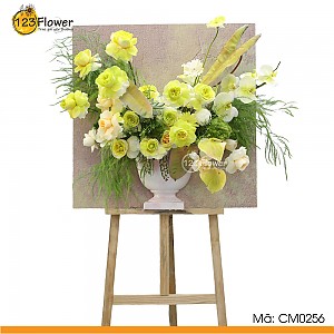 CM0256 | Kệ hoa chúc mừng 256