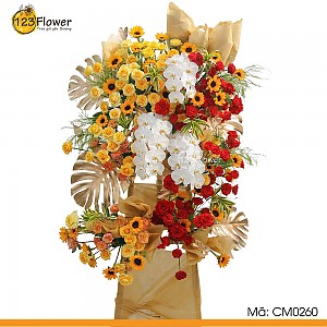 CM0260 | Kệ hoa chúc mừng 260