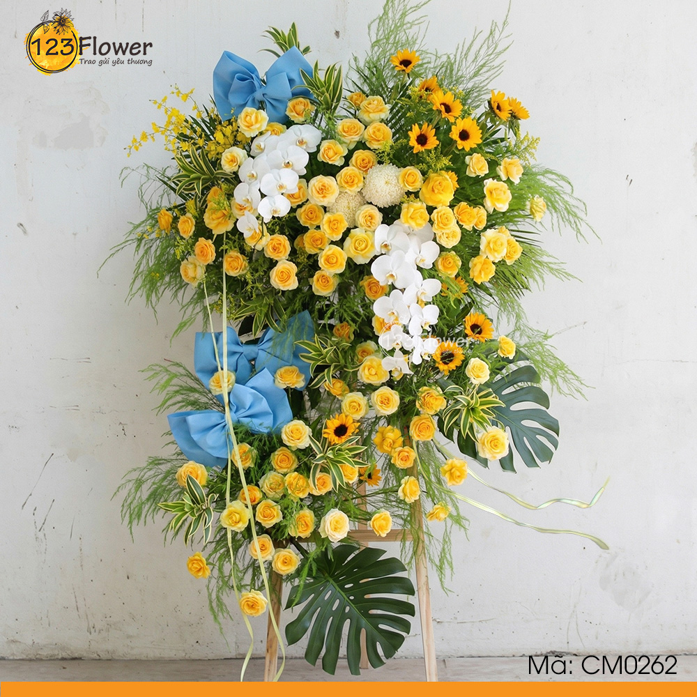 CM0262 | Kệ hoa chúc mừng 262