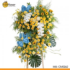 CM0262 | Kệ hoa chúc mừng 262
