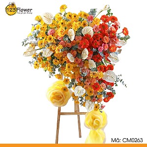 CM0263 | Kệ hoa chúc mừng 263