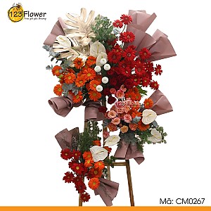 CM0267 | Kệ hoa chúc mừng 267