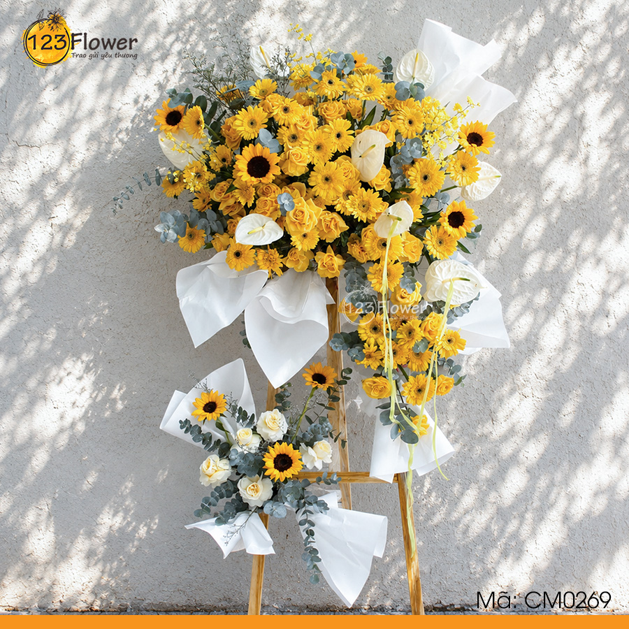 ​CM0269 | Kệ hoa chúc mừng 269