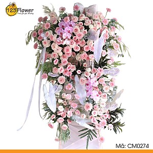 CM0274 | Kệ hoa chúc mừng 274