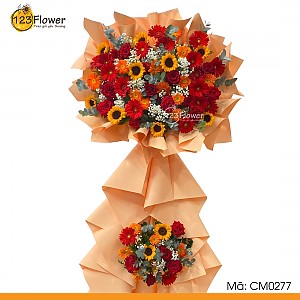 CM0277 | Kệ hoa chúc mừng 277