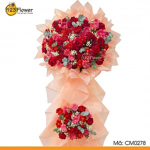 CM0278 | Kệ hoa chúc mừng 278