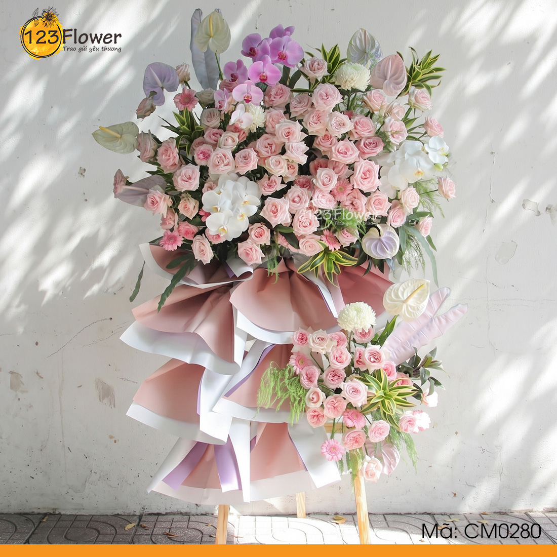 CM0280 | Kệ hoa chúc mừng 280