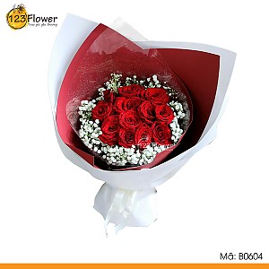 B0604 | Bó hoa 604 - "Nồng nàn"
