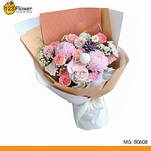 B0608 | Bó hoa 608 - 