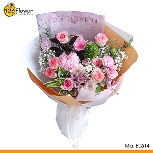 B0614 | Bó hoa 614
