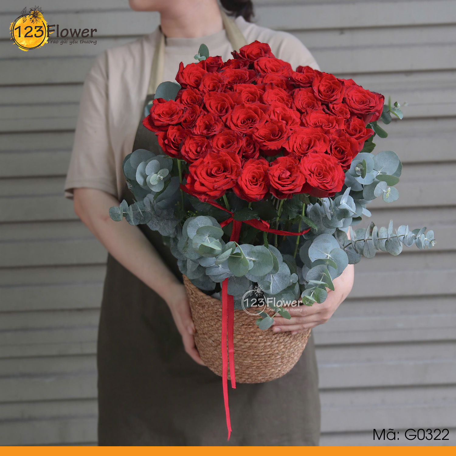 G0322 | Giỏ hoa 322